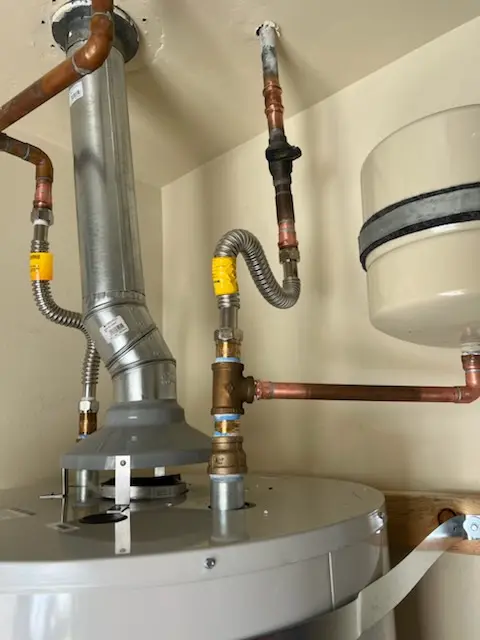 Water heater installation and plumbing repair in Waldo